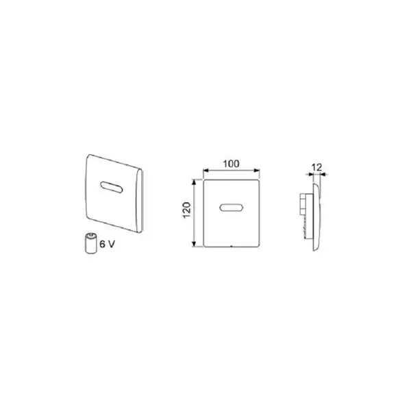 TECEplanus 6v batterie панель смыва с ифракрасным датчиком для писсуара (белый мат) (9242354) фото 2 Aquada.com.ua TECEplanus 6v batterie панель смыва с ифракрасным датчиком для писсуара (белый мат) (9242354) фото 2 Aquada.com.ua