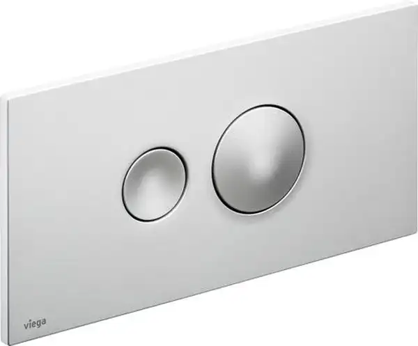 VIEGA Кнопка смыва Visign for Style 10, матовый хром (596347) фото 2 Aquada.com.ua
