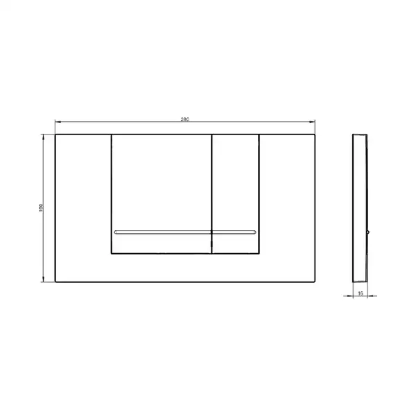 VILLEROY & BOCH VICONNECT PRO клавиша смыва, белая (92214368) фото 2 Aquada.com.ua VILLEROY & BOCH VICONNECT PRO клавиша смыва, белая (92214368) фото 2 Aquada.com.ua