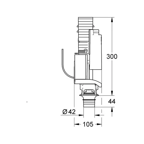 Змивний клапан Grohe (38736000)