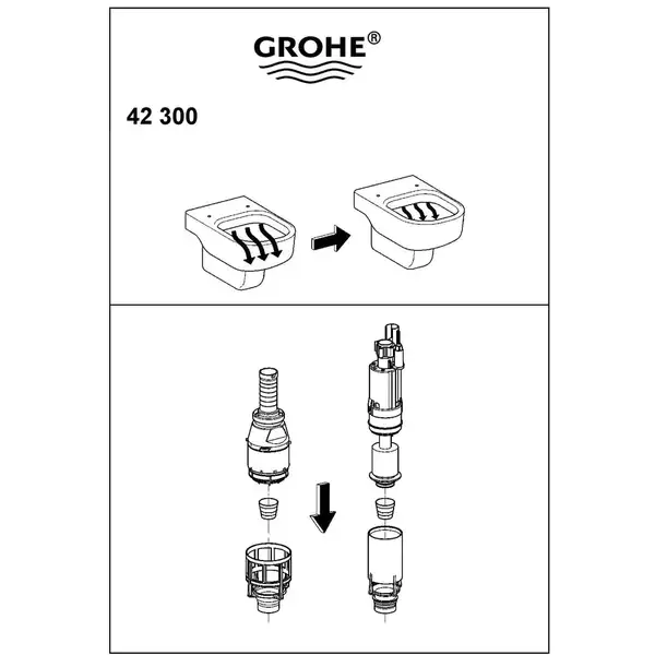 Обмежувач потоку Grohe (42300000)