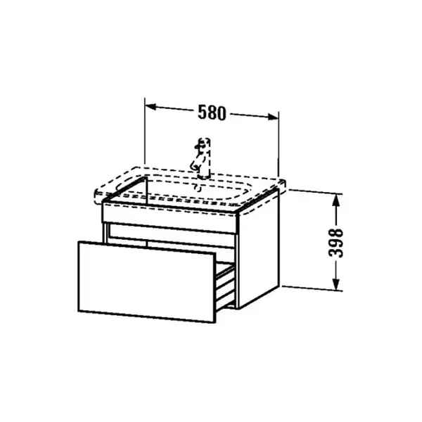 Тумба подвесная 580х448 мм Duravit DuraStyle дуб европейский (DS63805252) фото 2 Aquada.com.ua Тумба подвесная 580х448 мм Duravit DuraStyle дуб европейский (DS63805252) фото 2 Aquada.com.ua