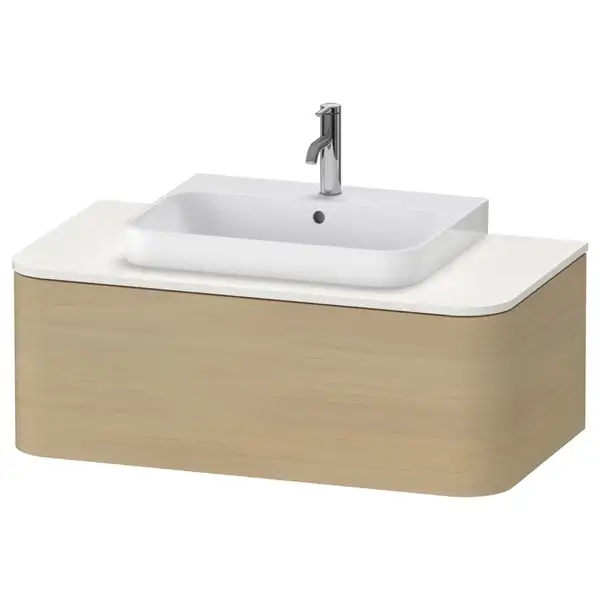Тумбочка для подвесной консоли Duravit Happy D.2 Plus 100 х 55 см, дуб средиземноморский (HP494107171) фото 1 Aquada.com.ua Тумбочка для подвесной консоли Duravit Happy D.2 Plus 100 х 55 см, дуб средиземноморский (HP494107171) фото 1 Aquada.com.ua