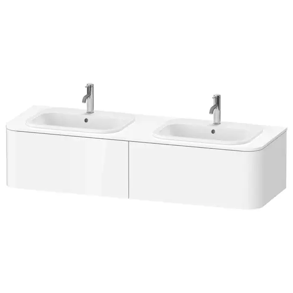 Тумбочка для подвесной консоли Duravit Happy D.2 Plus 160 х 55 см, белый глянец (HP4956B2222) фото 1 Aquada.com.ua Тумбочка для подвесной консоли Duravit Happy D.2 Plus 160 х 55 см, белый глянец (HP4956B2222) фото 1 Aquada.com.ua