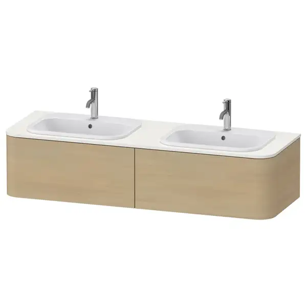 Тумбочка для подвесной консоли Duravit Happy D.2 Plus 160 х 55 см, дуб средиземноморский (HP4956B7171) фото 1 Aquada.com.ua Тумбочка для подвесной консоли Duravit Happy D.2 Plus 160 х 55 см, дуб средиземноморский (HP4956B7171) фото 1 Aquada.com.ua
