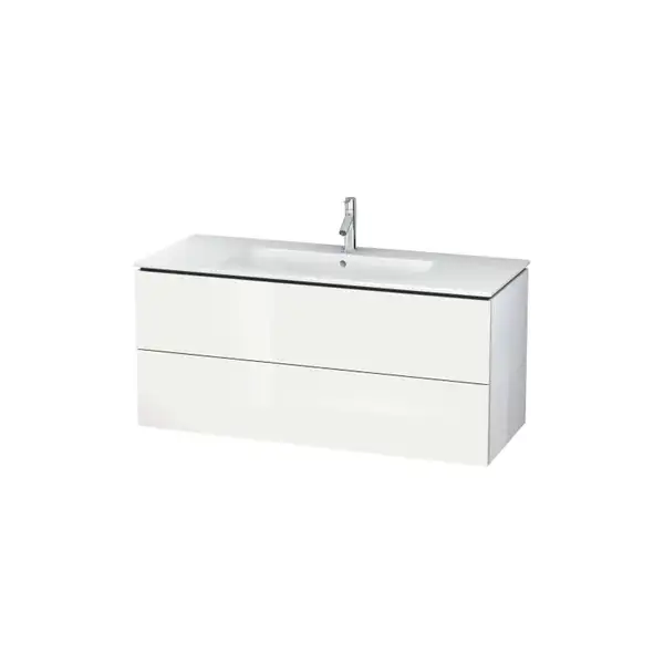 Тумба Duravit L-Cube 1220 х 550 мм + раковина Duravit ME by Starck 1230 х 490 мм (LC6243/18 + 2336120000) фото 1 Aquada.com.ua Тумба Duravit L-Cube 1220 х 550 мм + раковина Duravit ME by Starck 1230 х 490 мм (LC6243/18 + 2336120000) фото 1 Aquada.com.ua