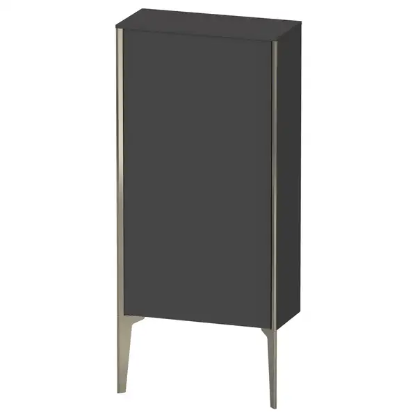Шкафчик напольный Duravit XViu 50 x 24 х h113 см, графит матовый (XV1306LB149) фото 1 Aquada.com.ua