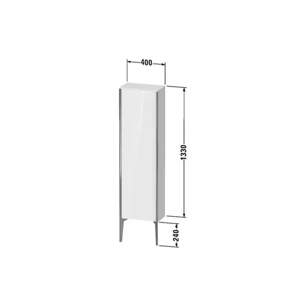 Шкафчик напольный Duravit XViu 40 x 24 х h157 см, голубой глянцевый лак (XV1315LB147) фото 2 Aquada.com.ua Шкафчик напольный Duravit XViu 40 x 24 х h157 см, голубой глянцевый лак (XV1315LB147) фото 2 Aquada.com.ua