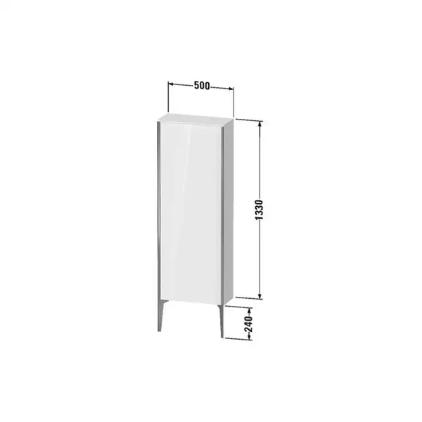 Шкафчик напольный Duravit XViu 50 x 24 х h157 см, синий глянцевый лак (XV1316LB147) фото 2 Aquada.com.ua Шкафчик напольный Duravit XViu 50 x 24 х h157 см, синий глянцевый лак (XV1316LB147) фото 2 Aquada.com.ua