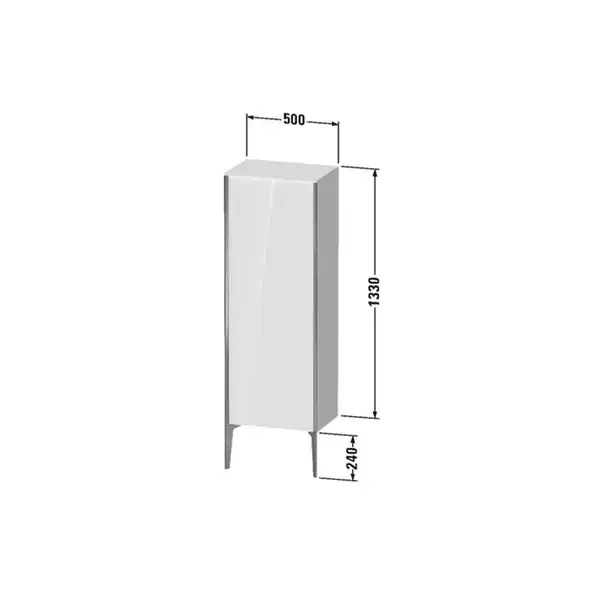 Шкафчик напольный Duravit XViu 50 x 36 х h157 см, синий глянцевый лак (XV1326LB147) фото 2 Aquada.com.ua Шкафчик напольный Duravit XViu 50 x 36 х h157 см, синий глянцевый лак (XV1326LB147) фото 2 Aquada.com.ua