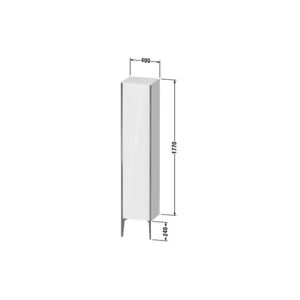 Шкафчик напольный Duravit XViu 40 x 36 х h201 см, каштан тёмный (XV1335LB153) фото 2 Aquada.com.ua Шкафчик напольный Duravit XViu 40 x 36 х h201 см, каштан тёмный (XV1335LB153) фото 2 Aquada.com.ua