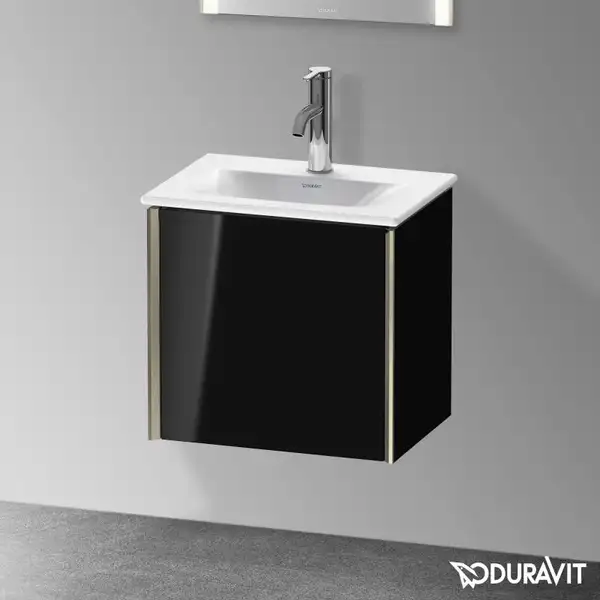 Тумба подвесная под раковину Duravit XViu 43 x 31 см, чёрный глянцевый (XV4030LB140) фото 2 Aquada.com.ua Тумба подвесная под раковину Duravit XViu 43 x 31 см, чёрный глянцевый (XV4030LB140) фото 2 Aquada.com.ua