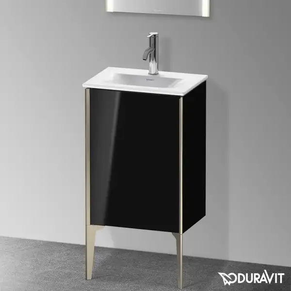Тумба напольная под раковину Duravit XViu 43 x 31 см, чёрный глянцевый (XV4068LB140) фото 2 Aquada.com.ua Тумба напольная под раковину Duravit XViu 43 x 31 см, чёрный глянцевый (XV4068LB140) фото 2 Aquada.com.ua