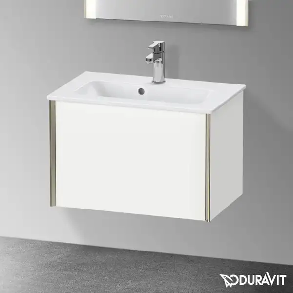 Тумба подвесная компакт, под раковину Duravit XViu 61 x 39 см, белый матовый (XV40780B118) фото 2 Aquada.com.ua Тумба подвесная компакт, под раковину Duravit XViu 61 x 39 см, белый матовый (XV40780B118) фото 2 Aquada.com.ua