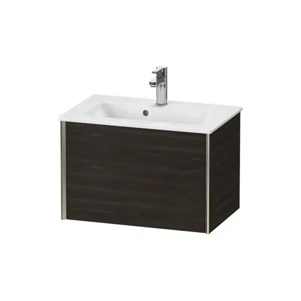 Тумба подвесная компакт, под раковину Duravit XViu 61 x 39 см, орех брашированный (XV40780B169) фото 1 Aquada.com.ua Тумба подвесная компакт, под раковину Duravit XViu 61 x 39 см, орех брашированный (XV40780B169) фото 1 Aquada.com.ua