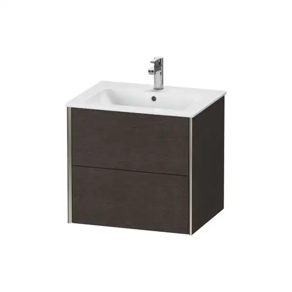 Тумба подвесная под раковину Duravit XViu 61 x 48 см, дуб тёмный брашированный (XV41250B172) фото 1 Aquada.com.ua Тумба подвесная под раковину Duravit XViu 61 x 48 см, дуб тёмный брашированный (XV41250B172) фото 1 Aquada.com.ua