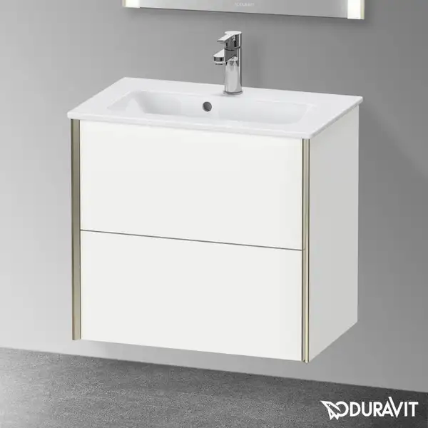 Тумба подвесная под раковину Duravit XViu 61 x 39 см, белый матовый (XV41780B118) фото 2 Aquada.com.ua Тумба подвесная под раковину Duravit XViu 61 x 39 см, белый матовый (XV41780B118) фото 2 Aquada.com.ua