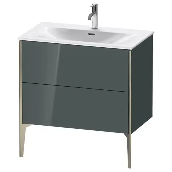 Тумба напольная под раковину Duravit XViu 81 x 48 см, доломитово-серый глянцевый (XV43020B138) фото 1 Aquada.com.ua Тумба напольная под раковину Duravit XViu 81 x 48 см, доломитово-серый глянцевый (XV43020B138) фото 1 Aquada.com.ua
