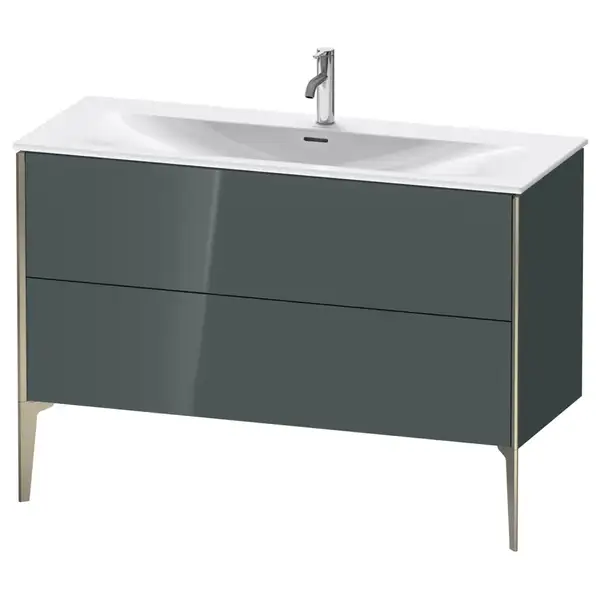 Тумба напольная под раковину Duravit XViu 121 x 48 см, доломитово-серый глянцевый лак (XV43040B138) фото 1 Aquada.com.ua Тумба напольная под раковину Duravit XViu 121 x 48 см, доломитово-серый глянцевый лак (XV43040B138) фото 1 Aquada.com.ua