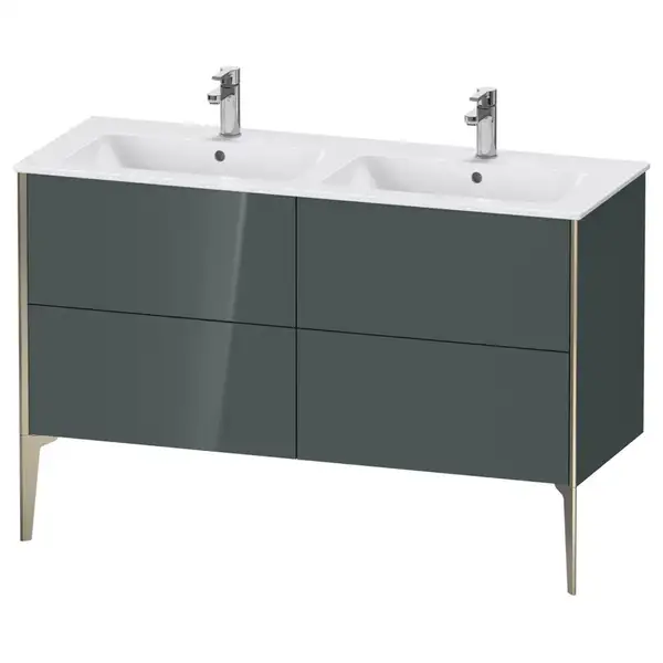 Тумба напольная под раковину Duravit XViu 128 x 48 см, доломитово-серый глянцевый лак (XV44850B138) фото 1 Aquada.com.ua Тумба напольная под раковину Duravit XViu 128 x 48 см, доломитово-серый глянцевый лак (XV44850B138) фото 1 Aquada.com.ua