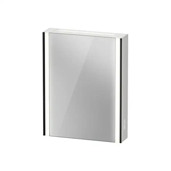 Зеркальный шкафчик с LED подсветкой Duravit XViu 62 х 15,6 х h80 см, версия «icon» (XV7141LB2B2) фото 1 Aquada.com.ua