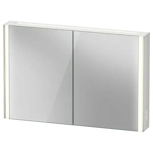 Зеркальный шкафчик с LED подсветкой Duravit XViu 122 х 15,6 х h80 см, версия «icon» (XV71440B1B1) фото 1 Aquada.com.ua