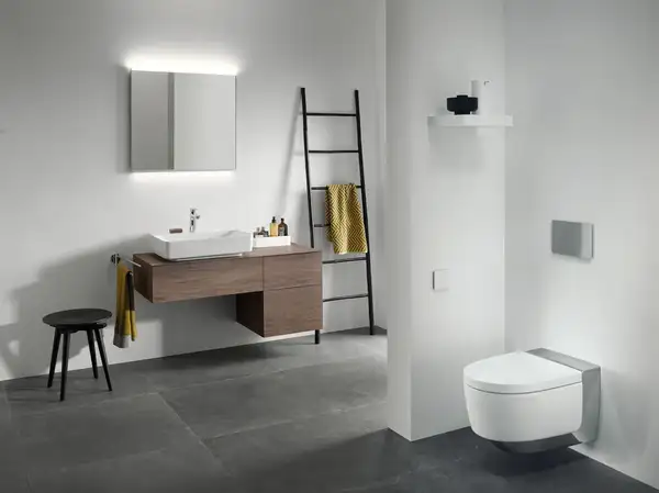 Тумба для накладной раковины Geberit VariForm 120 х 51 х h55 см, тёмный орех (501.186.00.1) фото 3 Aquada.com.ua Тумба для накладной раковины Geberit VariForm 120 х 51 х h55 см, тёмный орех (501.186.00.1) фото 3 Aquada.com.ua