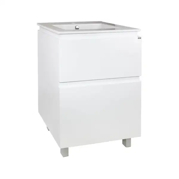 Тумба підлогова з умивальником Qtap Albatross QT0171TN600D3060CW (QT0171TN600D3060CW) фото 1 Aquada.com.ua