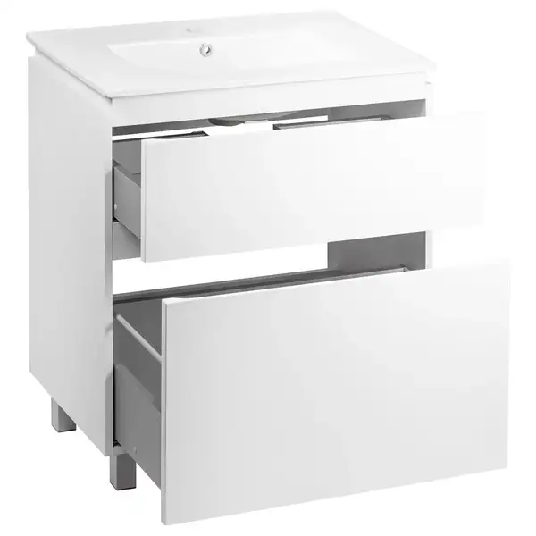 Тумба підлогова з умивальником Qtap Albatross QT0171TN800D3080CW (QT0171TN800D3080CW) фото 3 Aquada.com.ua