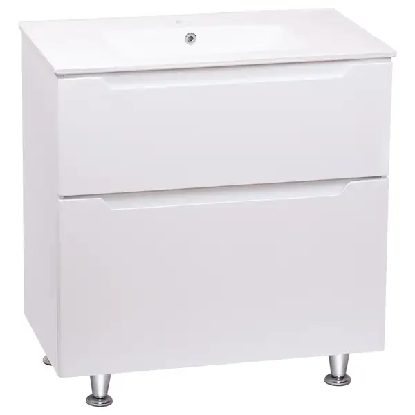 Тумба підлогова з умивальником Qtap Scorpio QT1471TNВ8013080CW (QT1471TNВ8013080CW) фото 1 Aquada.com.ua