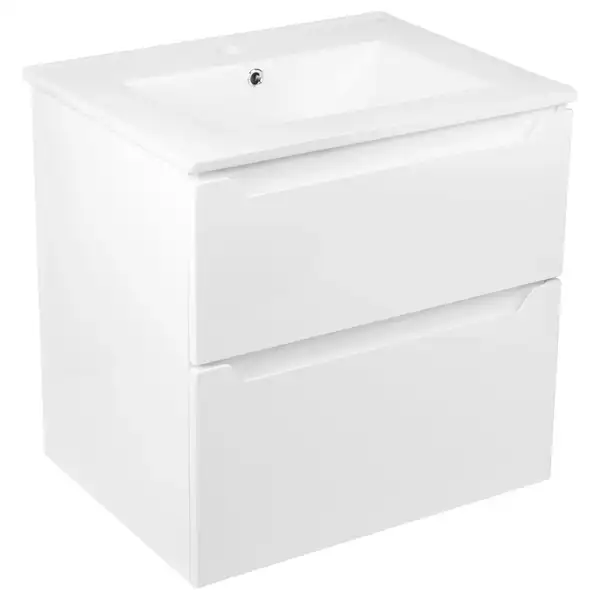 Тумба підвісна з умивальником Qtap Scorpio QT1472TPВ6013060CW (QT1472TPВ6013060CW) фото 1 Aquada.com.ua