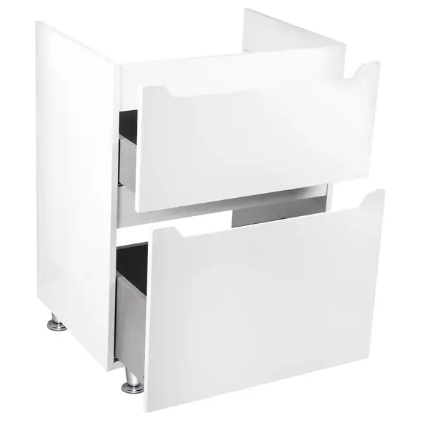 Тумба підлогова Qtap Scorpio QT1473TNВ601W (QT1473TNВ601W) фото 3 Aquada.com.ua