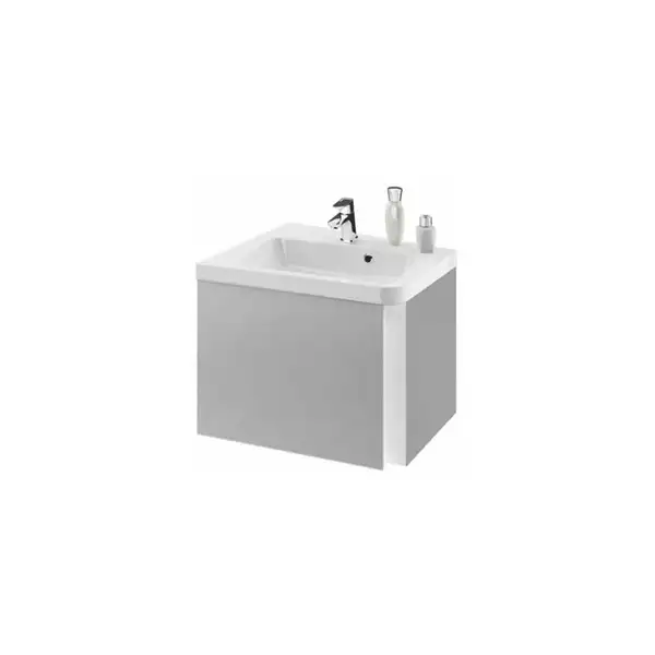 Тумба под раковину угловая Ravak 10° 550х485х450 мм L, серая (X000000740) фото 1 Aquada.com.ua Тумба под раковину угловая Ravak 10° 550х485х450 мм L, серая (X000000740) фото 1 Aquada.com.ua