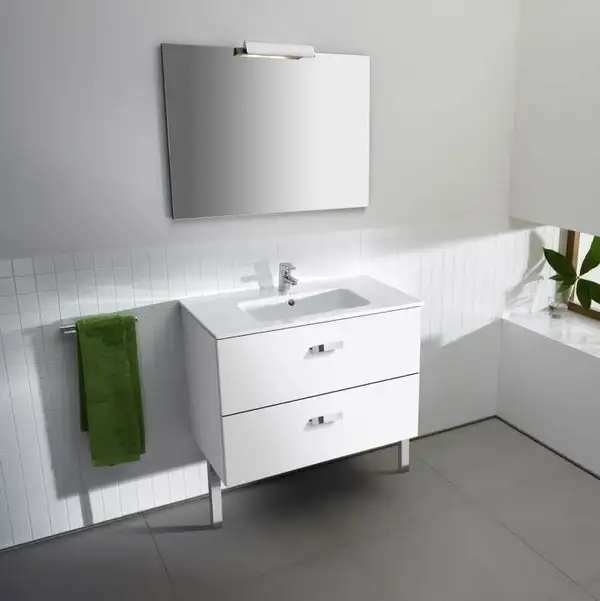Тумба з умивальником Roca Victoria, 70, білий (A855853806) Тумба з умивальником Roca Victoria, 70, білий (A855853806)