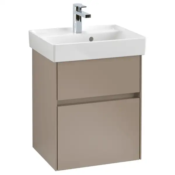 Тумба под умывальник 46 см Villeroy & Boch Collaro (Truffle Grey) (C00600VG) фото 1 Aquada.com.ua