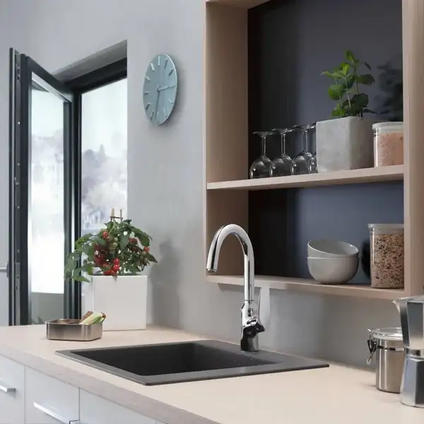 Hansgrohe S510-F450 Кухонна мийка, Concretegrey (43312380)