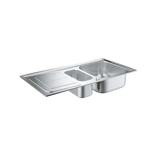 GROHE Мийка для кухні 970 x 500 мм з ексцентриком, 2 чаши, матова (31564SD0) (31564SD0) фото 1 Aquada.com.ua GROHE Мийка для кухні 970 x 500 мм з ексцентриком, 2 чаши, матова (31564SD0) (31564SD0) фото 1 Aquada.com.ua