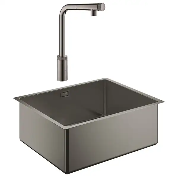 Набор Grohe мойка кухонная K700 31574AL0 + смеситель Minta Smartcontrol 31613A00 (31574AL031613A00) Набор Grohe мойка кухонная K700 31574AL0 + смеситель Minta Smartcontrol 31613A00 (31574AL031613A00)