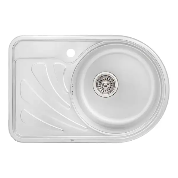 Кухонна мийка Qtap 6744R Satin 0,8 мм (QT6744RSAT08) (QT6744RSAT08) фото 1 Aquada.com.ua Кухонна мийка Qtap 6744R Satin 0,8 мм (QT6744RSAT08) (QT6744RSAT08) фото 1 Aquada.com.ua
