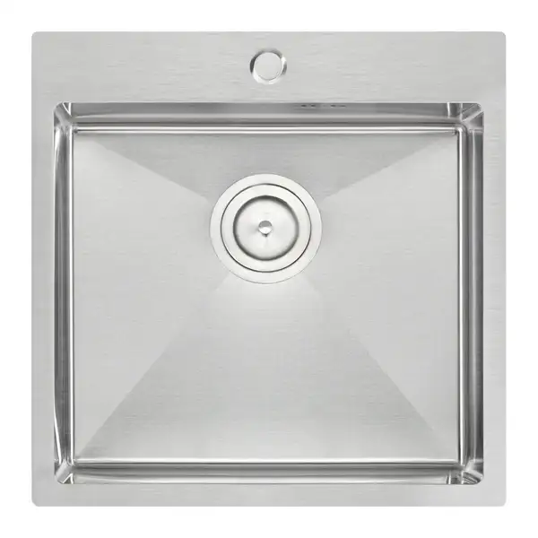 Кухонна мийка Qtap D5050 Satin 2.7/1.0 мм (QTD505010) (QTD505010) фото 1 Aquada.com.ua Кухонна мийка Qtap D5050 Satin 2.7/1.0 мм (QTD505010) (QTD505010) фото 1 Aquada.com.ua