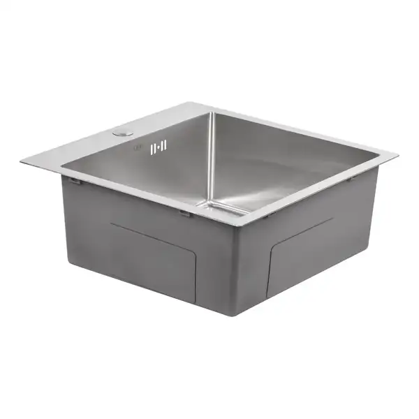 Кухонна мийка Qtap D5050 Satin 2.7/1.0 мм (QTD505010) (QTD505010) фото 4 Aquada.com.ua Кухонна мийка Qtap D5050 Satin 2.7/1.0 мм (QTD505010) (QTD505010) фото 4 Aquada.com.ua
