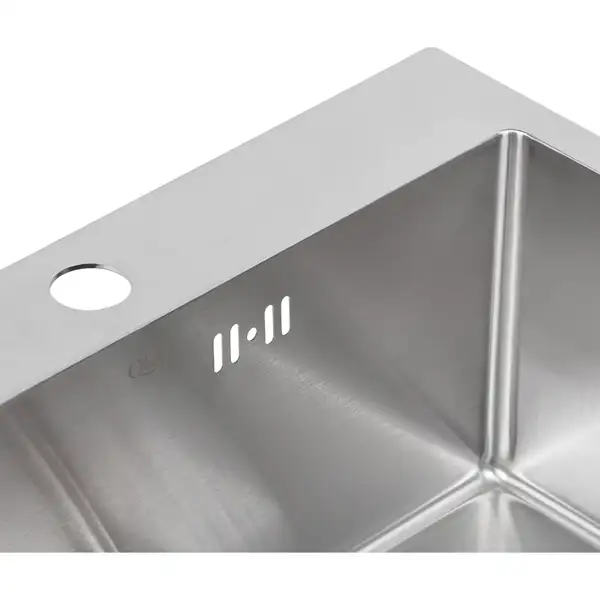 Кухонна мийка Qtap D5050 Satin 2.7/1.0 мм (QTD505010) (QTD505010) фото 5 Aquada.com.ua Кухонна мийка Qtap D5050 Satin 2.7/1.0 мм (QTD505010) (QTD505010) фото 5 Aquada.com.ua