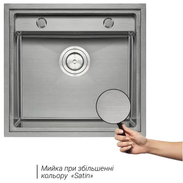 Кухонна мийка Qtap D5249 Satin 3.0/1.2 мм (QTD52493012) (QTD52493012) фото 3 Aquada.com.ua Кухонна мийка Qtap D5249 Satin 3.0/1.2 мм (QTD52493012) (QTD52493012) фото 3 Aquada.com.ua