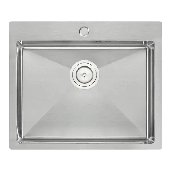 Кухонна мийка Qtap D6050 Satin 2.7/1.0 мм (QTD605010) (QTD605010) фото 1 Aquada.com.ua Кухонна мийка Qtap D6050 Satin 2.7/1.0 мм (QTD605010) (QTD605010) фото 1 Aquada.com.ua