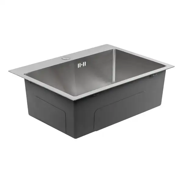 Кухонна мийка Qtap D6050 Satin 2.7/1.0 мм (QTD605010) (QTD605010) фото 4 Aquada.com.ua Кухонна мийка Qtap D6050 Satin 2.7/1.0 мм (QTD605010) (QTD605010) фото 4 Aquada.com.ua