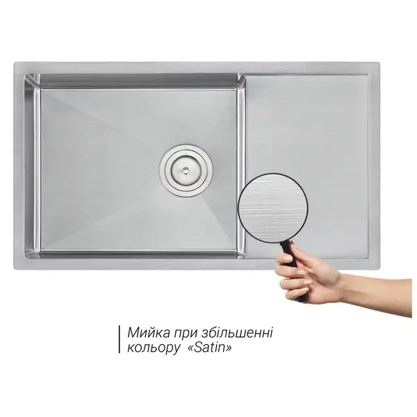 Кухонна мийка Qtap D7844 Satin 3.0/1.2 мм (QTD784412) (QTD784412) фото 3 Aquada.com.ua Кухонна мийка Qtap D7844 Satin 3.0/1.2 мм (QTD784412) (QTD784412) фото 3 Aquada.com.ua