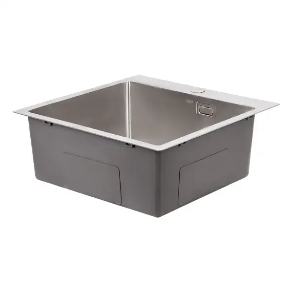 Кухонна мийка Qtap DK5050  Satin 2.7/1.0 мм (QTDK50502710) (QTDK50502710) фото 4 Aquada.com.ua