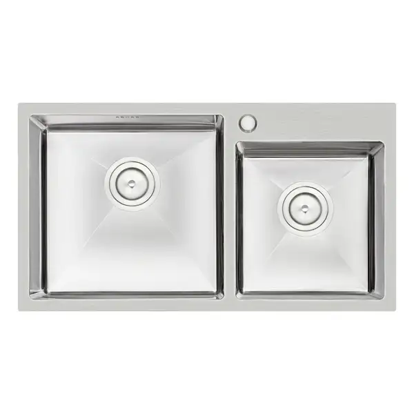 Кухонна мийка Qtap S7843 Satin 2.7/1.0 мм (QTS784310) (QTS784310) фото 1 Aquada.com.ua Кухонна мийка Qtap S7843 Satin 2.7/1.0 мм (QTS784310) (QTS784310) фото 1 Aquada.com.ua