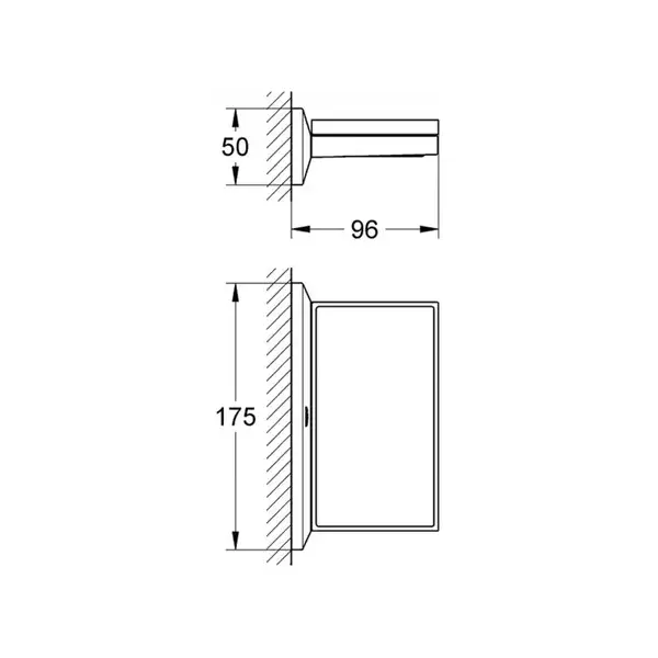 Поличка з мильницею Grohe Allure Brilliant (40504000)