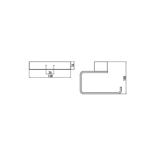 Набор аксессуаров 4-в-1 Emco Loft Black (цвет - чёрный матовый/стекло белое, матовое) (Loft Black 1) фото 3 Aquada.com.ua Набор аксессуаров 4-в-1 Emco Loft Black (цвет - чёрный матовый/стекло белое, матовое) (Loft Black 1) фото 3 Aquada.com.ua